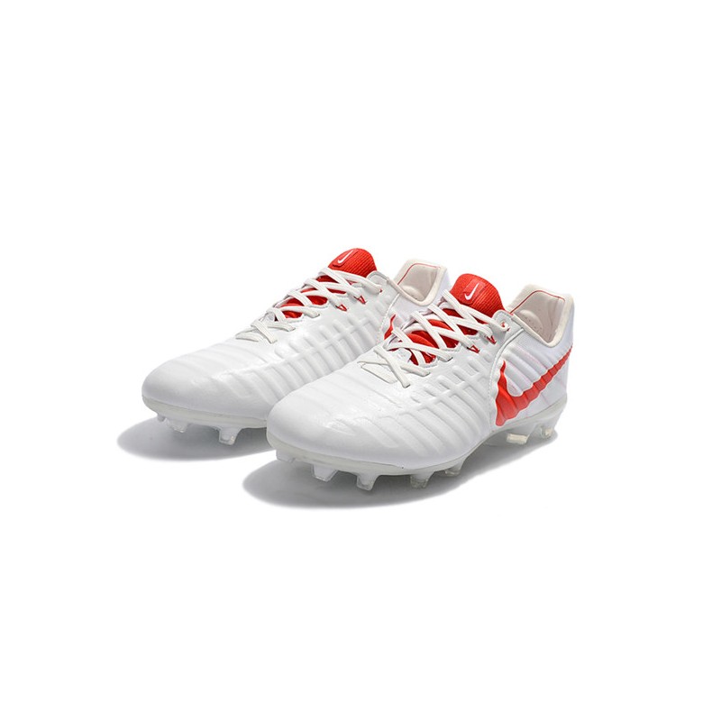 Nike Tiempo Legend VII FG Bílý Červené